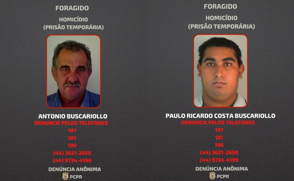 foto dos foragidos alvos de operação em São Paulo no caso Icaraíma 