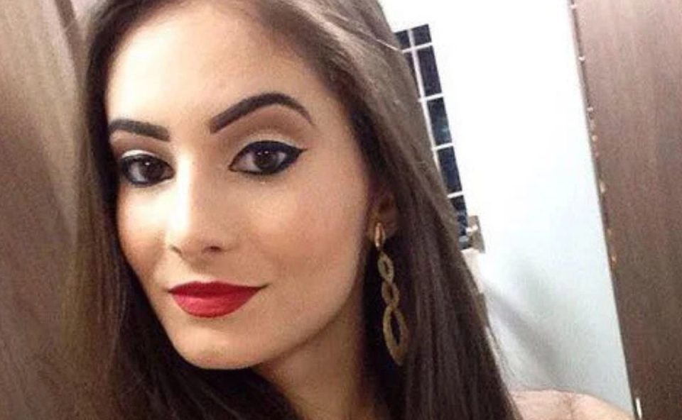 Bruna Zucco Segantin, conhecida como Miss Altônia, em foto registrada antes do caso de sua morte em 2018