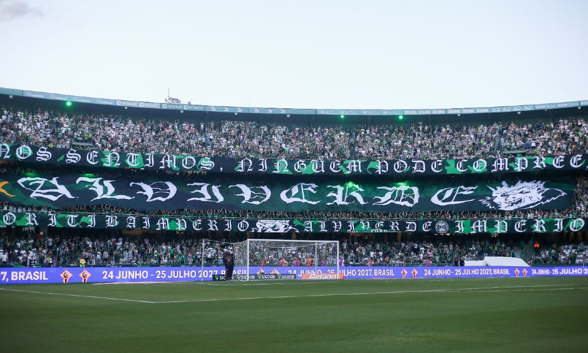 Foto do estádio Couto Pereira, casa do Coritiba