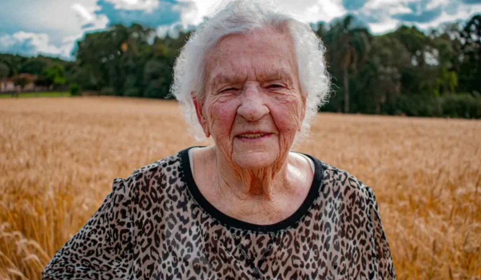 Francisca Michaloski que morreu aos 106 anos em área rural