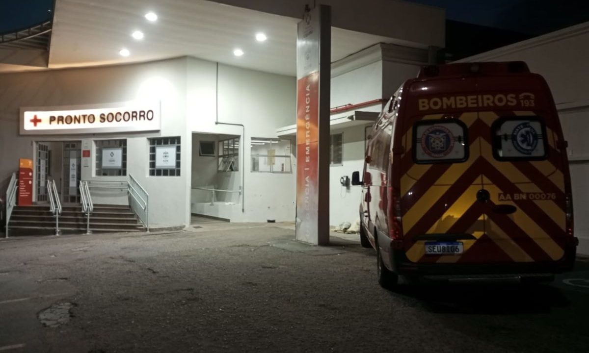 foto do hospital onde o idoso que fio agredido após assalto na rua barbosa foi levado