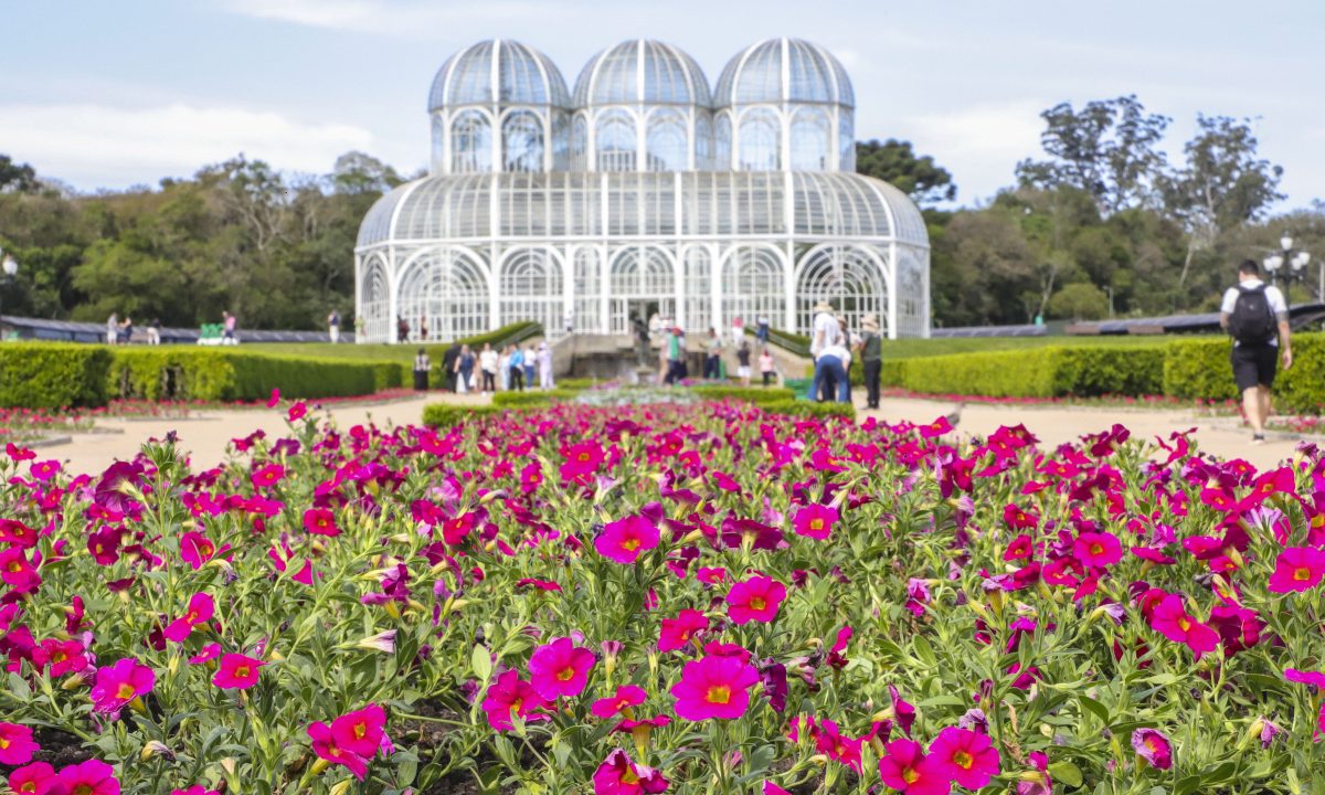 Foto do Jardim Botânico de Curitiba