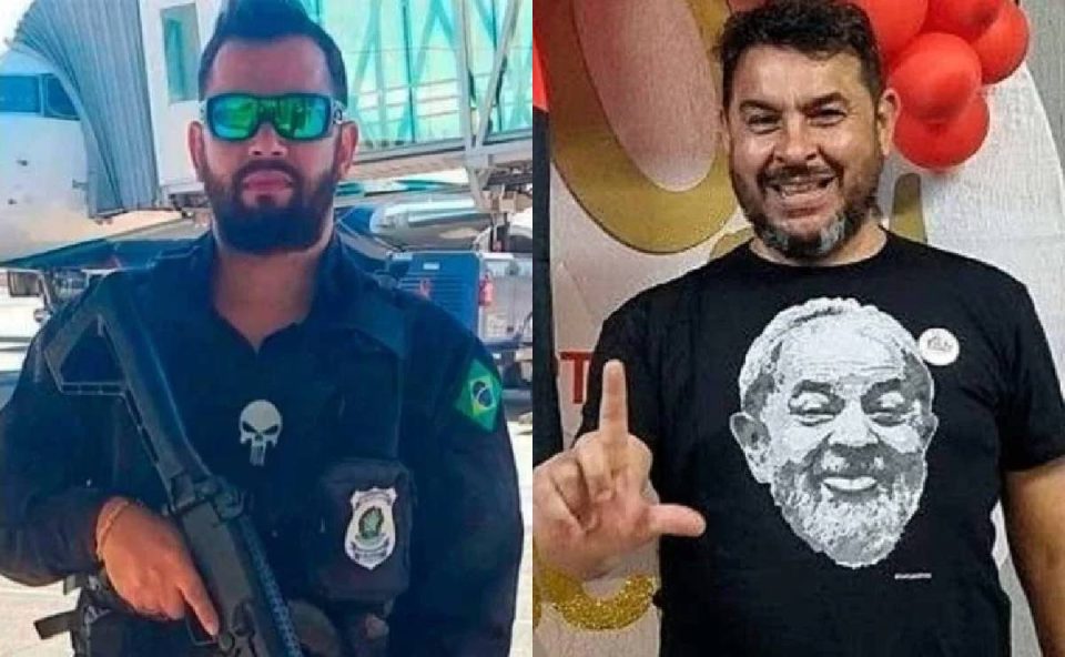 Fotos mostram Jorge Guaranho e Marcelo Arruda