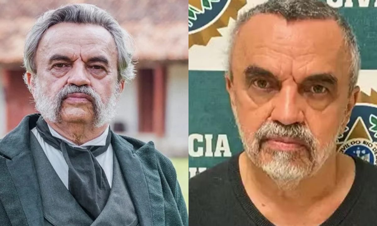Fotos do ator José Dumont em novela e preso