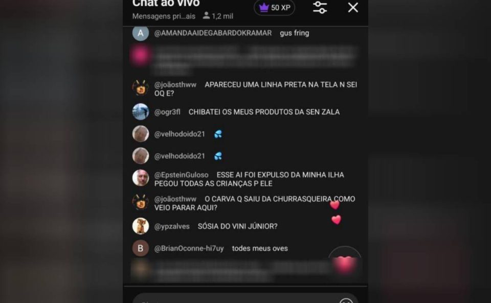 Prints mostram ataque racista contra juízes