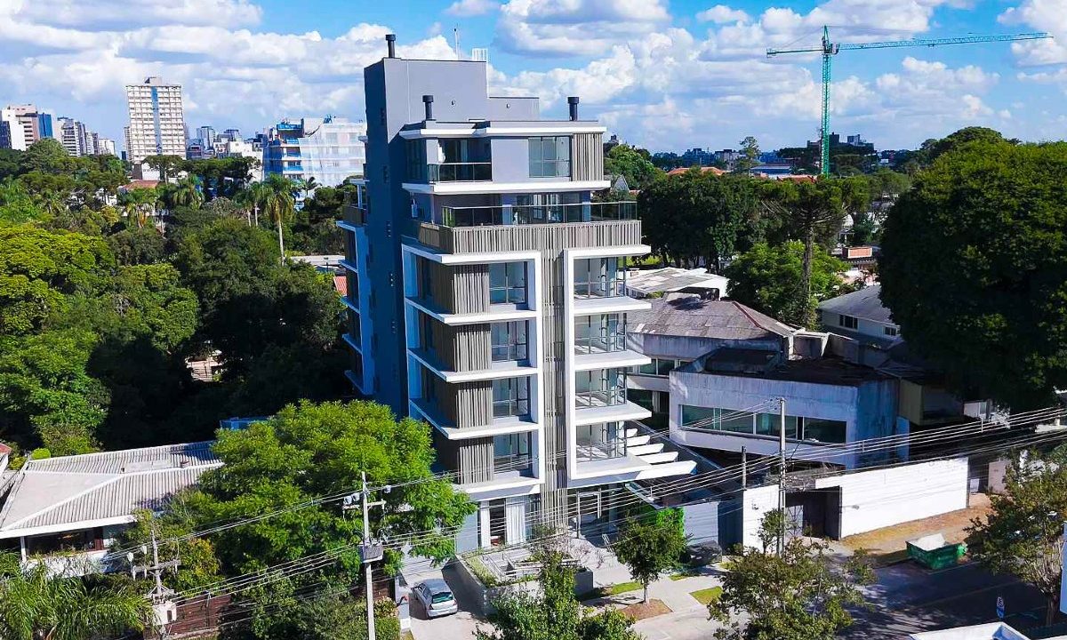 imagem do novo prédio de luxo no batel que vai ter só 11 unidades