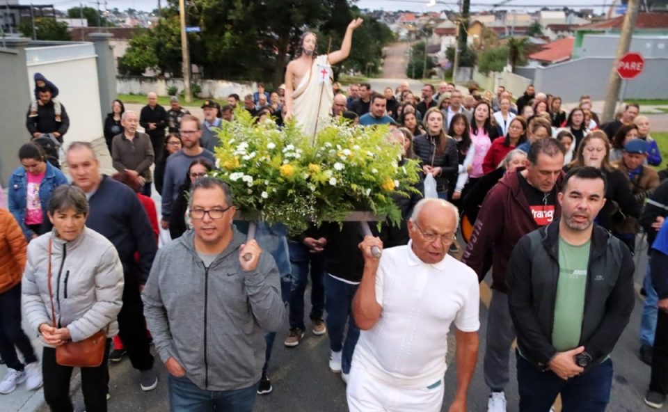 procissão da programação da semana santa