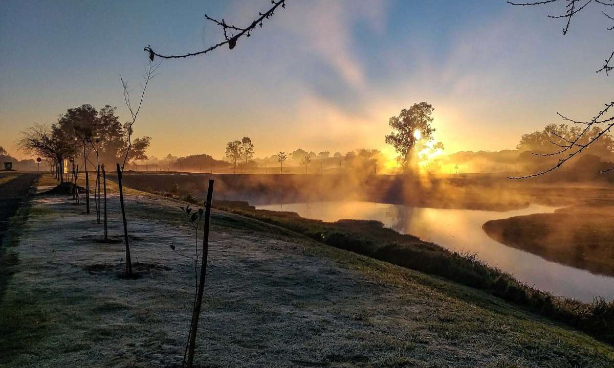 Imagem de Curitiba no frio para representar tarde mais fria do ano