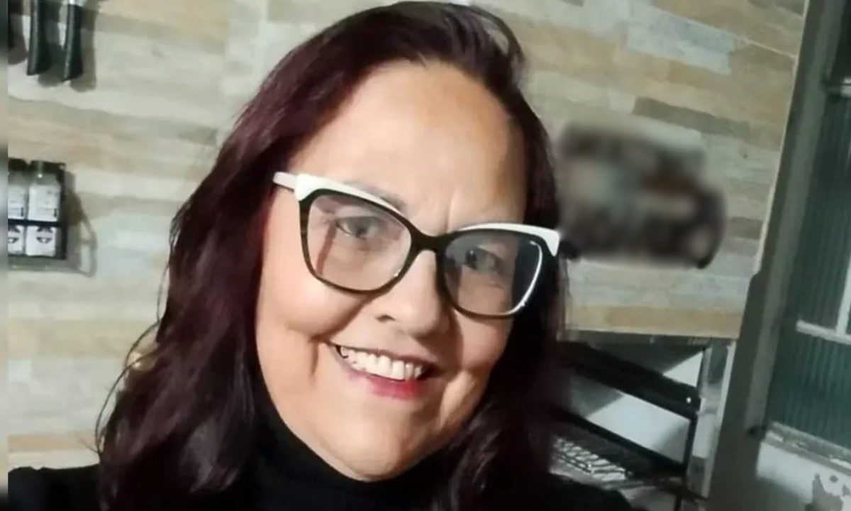 Foto da mãe que filho confessou ter matado após discussão sobre conta de luz.