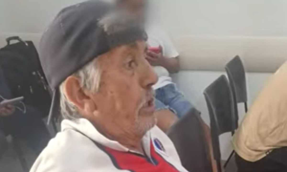 Antônio Rodrigues dos Santos, idoso desaparece em Curitiba, em foto de arquivo pessoal