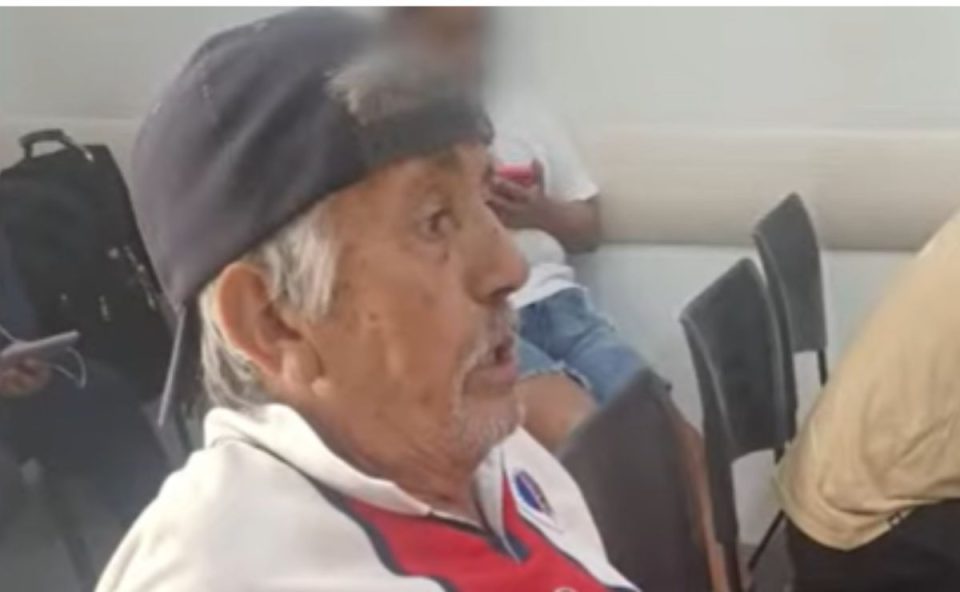 Antônio Rodrigues dos Santos, idoso desaparece em Curitiba, em foto de arquivo pessoal