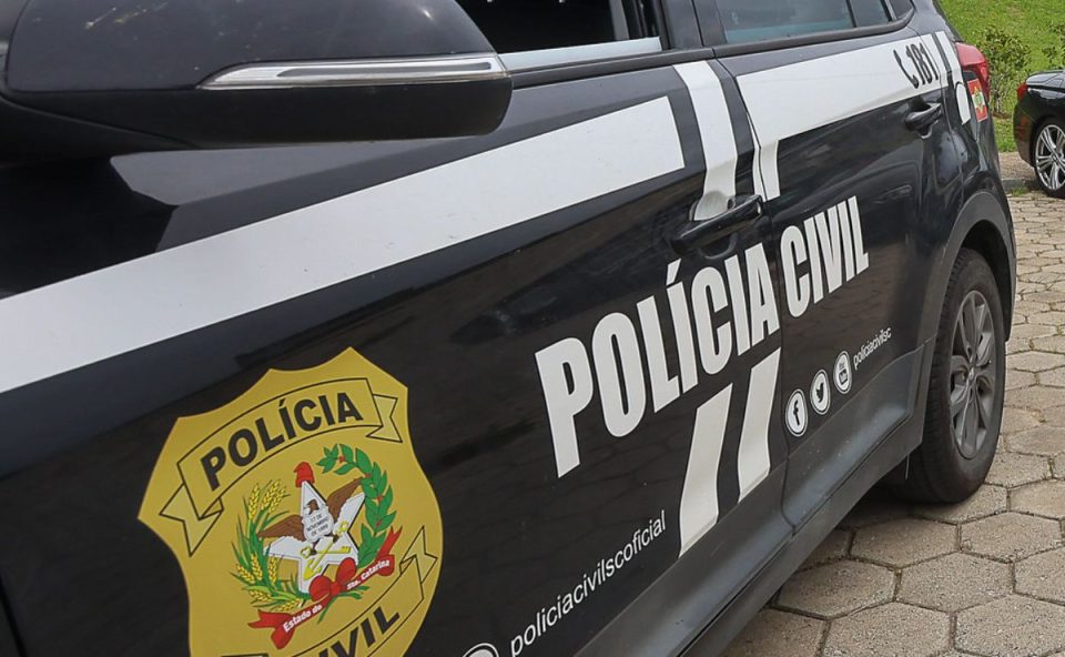 Viatura da Polícia Civil de Santa Catarina