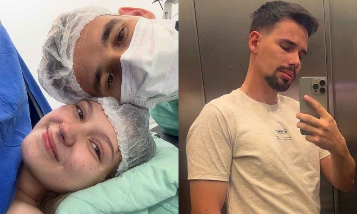 Foto de Lucas Borbas, viúvo de Isabel Veloso