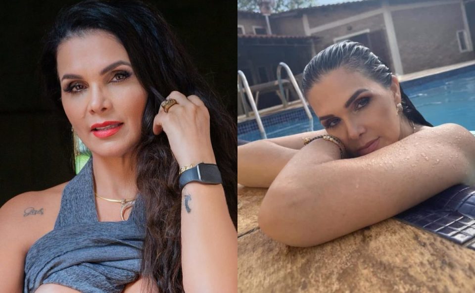Foto de Luiza Ambiel nas redes sociais; imagens antes dela ser internada