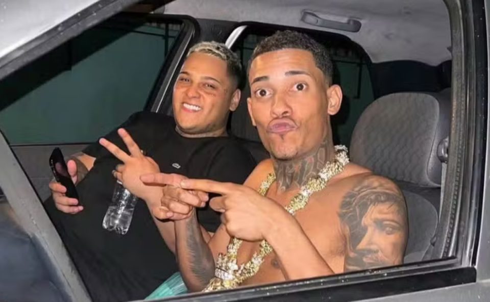 MC Ryan SP e MC Pode do Rodo juntos em foto. Eles são alvos da Operação Narco Fluxo