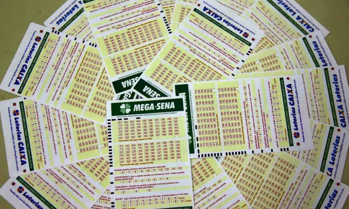 Volante da Mega-Sena para representar concurso 3002