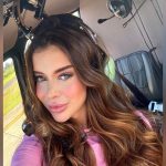 Imagem da candidata a Miss Cosmo Brasil, que morre ao cair de prédio no Rio de Janeiro.