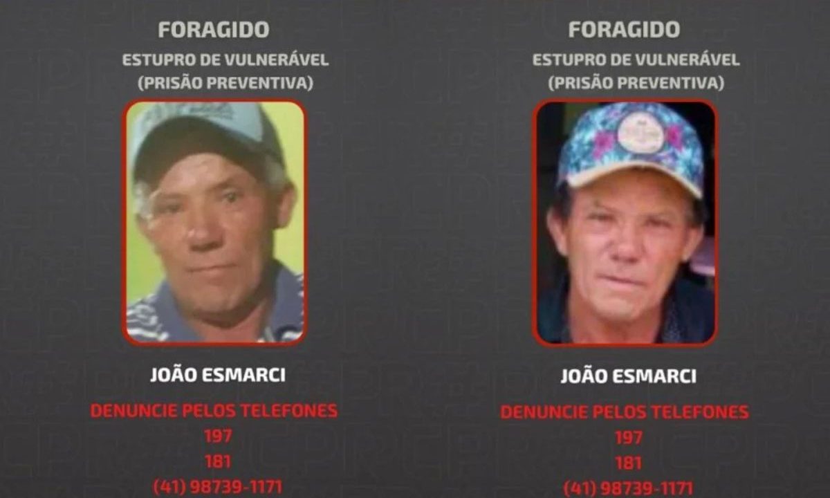 Procurado por abusar de três crianças segue foragido.