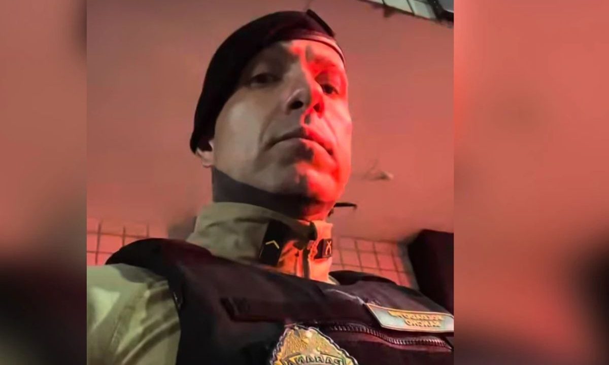 Policial militar e influenciador Sancho Loko em imagem de arquivo