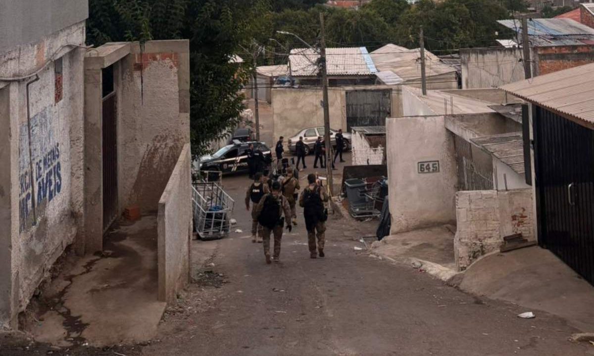 Local em que suspeito de morte de pai e filho foi preso
