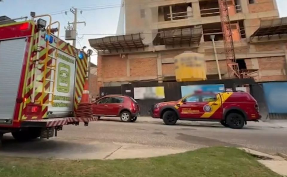 foto do prédio onde o trabalhador foi encontrado morto no fosso do elevador em cascavel 