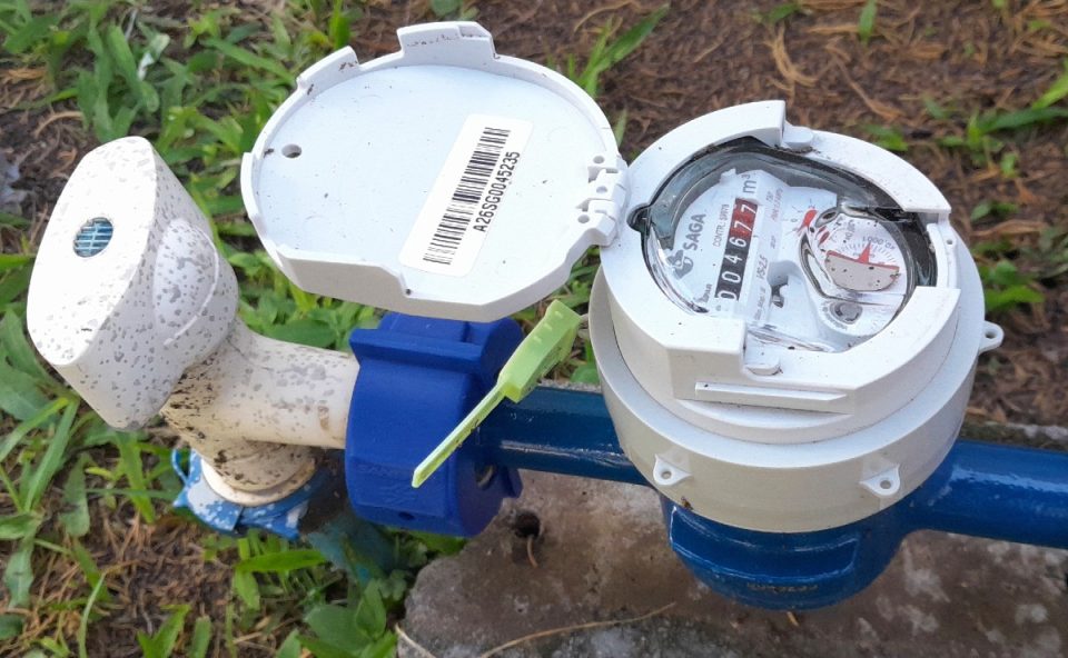 hidrômetro, conhecido popularmente como relógio de água