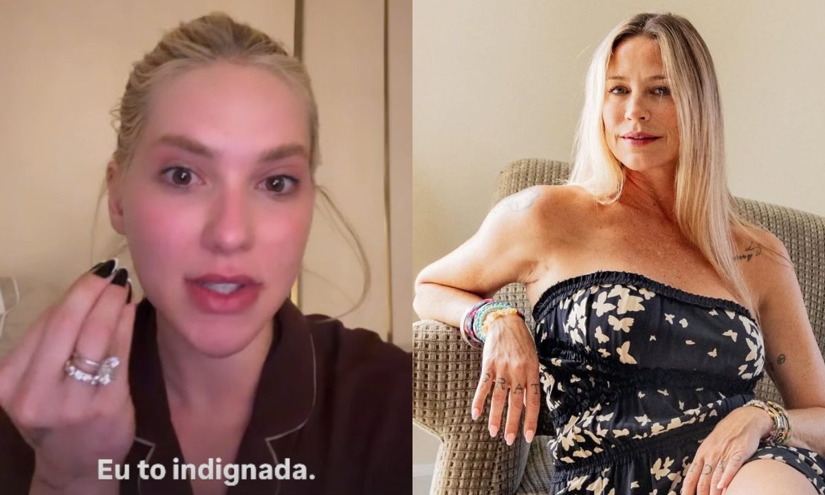 Foto de Virginia e Luana Piovani; imagem usada para ilustrar matéria sobre polêmica entre as duas