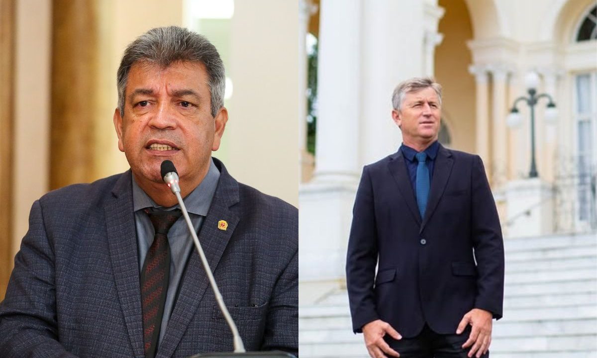 Toninho da farmácia perdeu o mandato de vereador em curitiba porque TRE-PR anulou votos de partido; Ao lado, novo vereador, Mauro Bobato