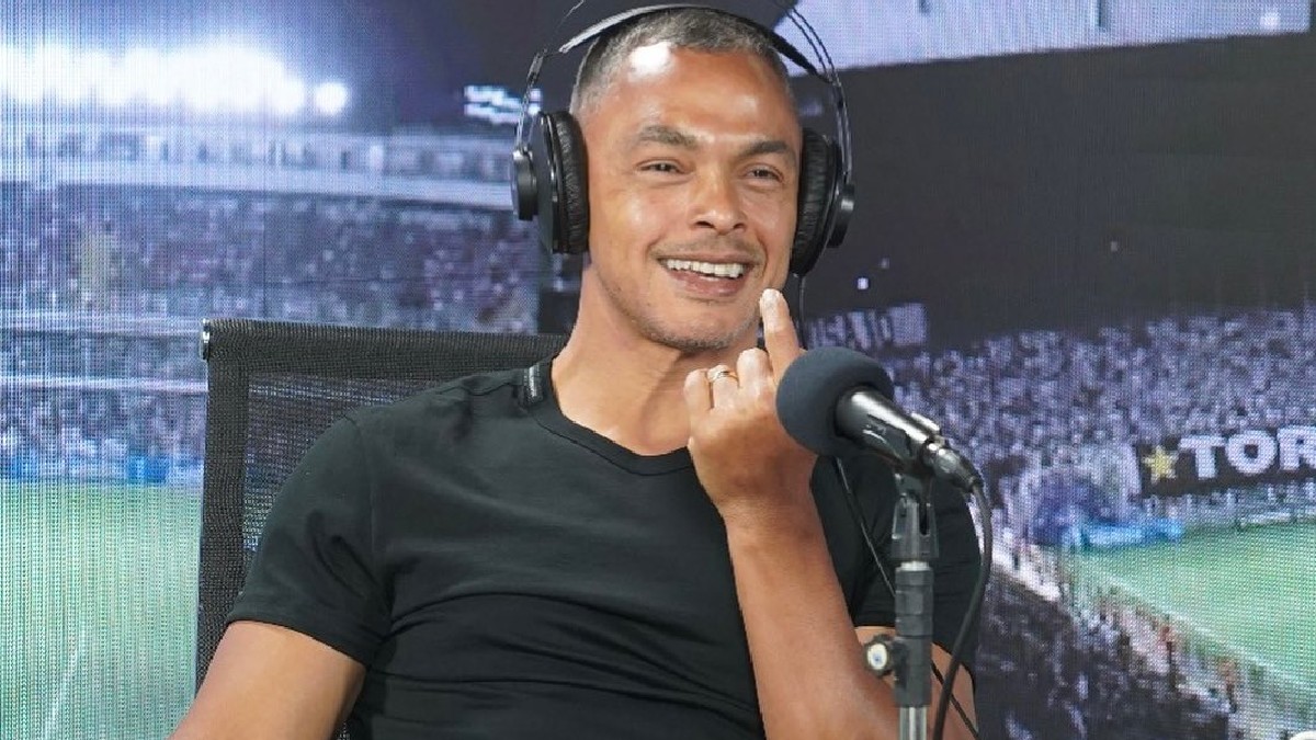 Dodô, ex-jogador do Paraná Clube e atual comentarista da RECORD
