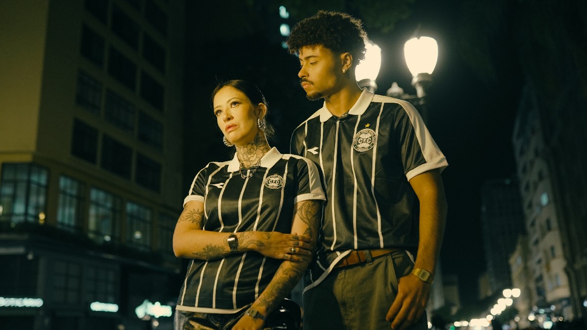 Nova camisa jogadeira do Coritiba
