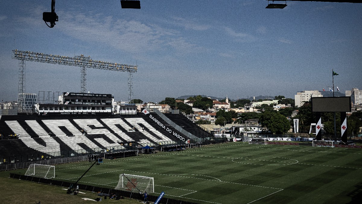 São Januário, estádio do Vasco e que será palco dos duelos contra Athletico e Coritiba