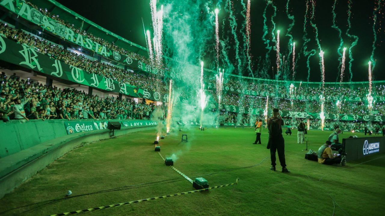 Torcida do Coritiba no Couto Pereira