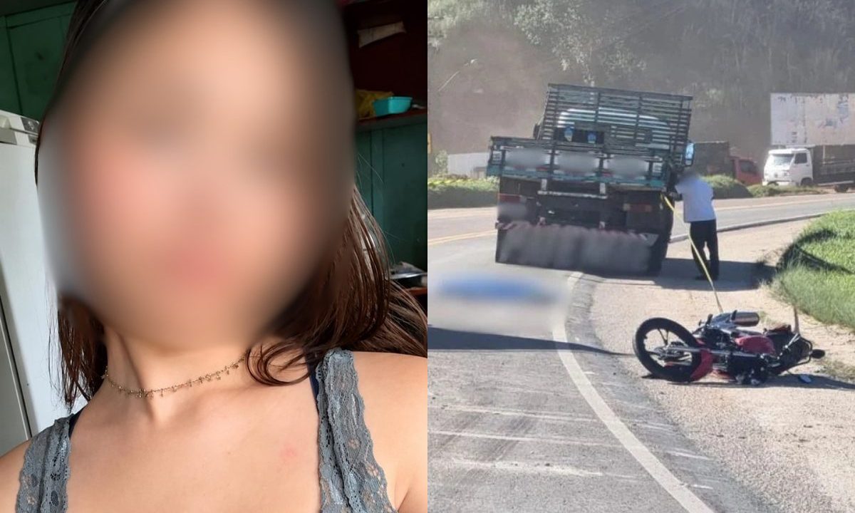 foto da adolescente que morreu em acidente na Rodovia dos Minérios