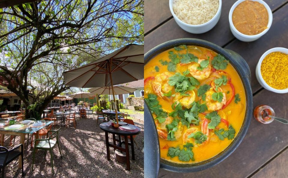 Restaurante em Morretes, cidade boa para bate-volta no Dia das Mães