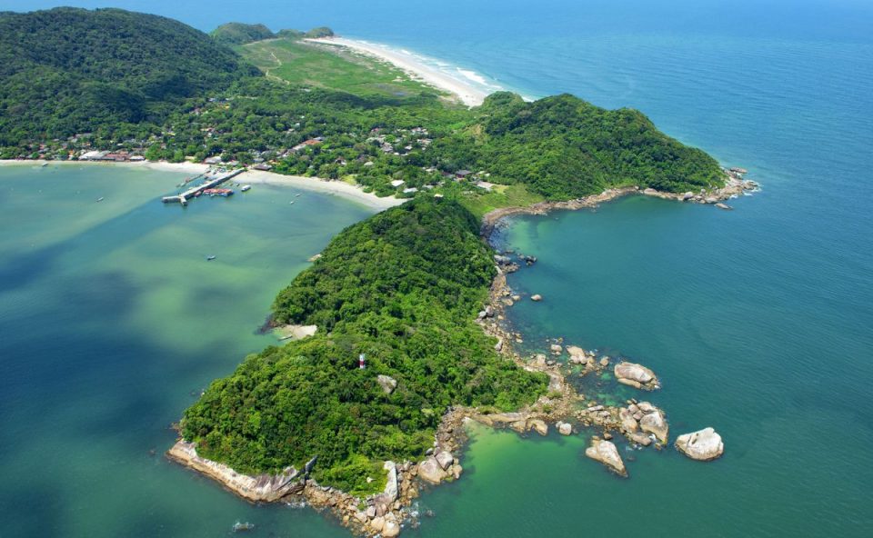 Ilha do Mel vista de cima