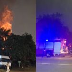Foto mostra casa abandonada que pegou fogo no Cristo Rei