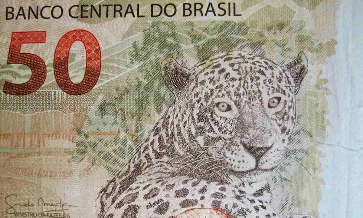 Nota de 50 reais para representar prêmio da Dupla Sena 2953