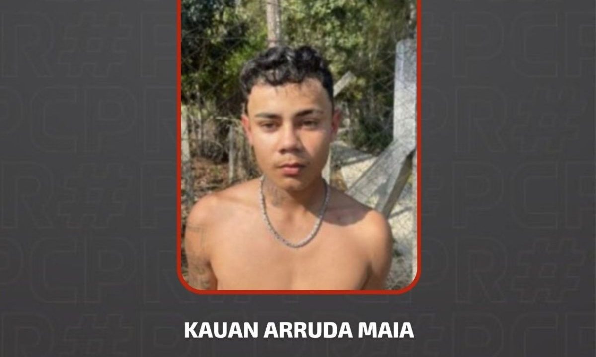 Homem foragido por homicídio em Fazenda Rio Grande é procurado pela Polícia Civil
