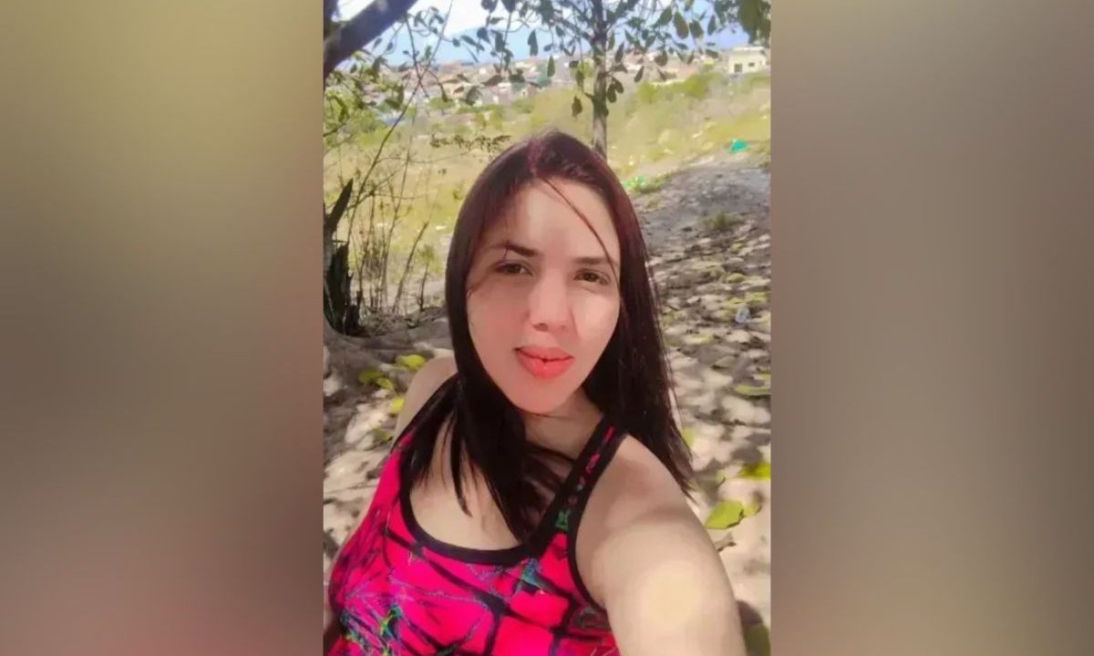 foto da esposa que foi morta pelo guarda municipal durante festa de casamento
