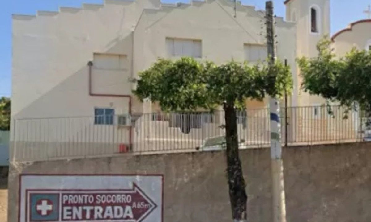 foto do hospital onde o idoso foi declarado morto, mas apresentou sinais vitais na funerária