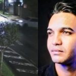 Imagem mostra acidente em que motorista invade a preferencial e atinge pastor.