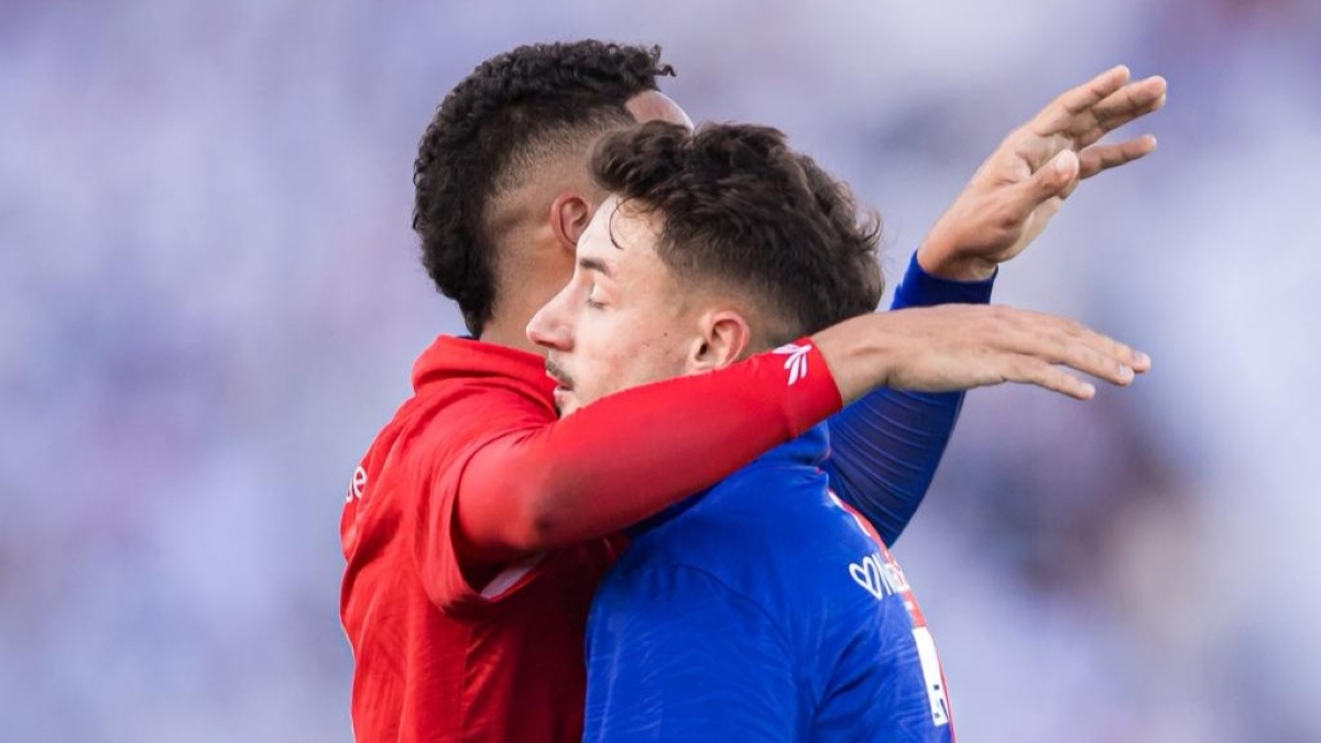 Ruan Lima e João Felipe, do Paraná Clube.