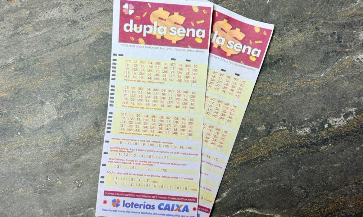 Volantes da Dupla Sena 2955