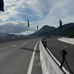 Foto da ponte de Guaratuba inaugurada nesta sexta-feira (1º).