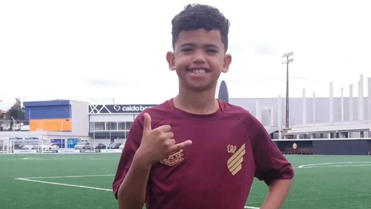 Foto de Davy Lucas em treinamento