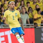 Wesley em amistoso da seleção brasileira com o Panamá