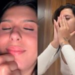 Foto de Ana Castela falando sobre DIU