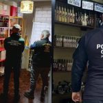 Foto mostra bebidas sem registro apreendidas durante operação