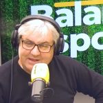 Gilson Kleina durante participação no programa Balanço Esportivo da Banda B