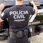 Imagem ilustrativa de policial; homem é preso acusado de três homicídios.